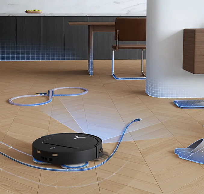 Robot hút bụi Ecovacs DEEBOT T50 Pro OMNI - hình minh họa 5