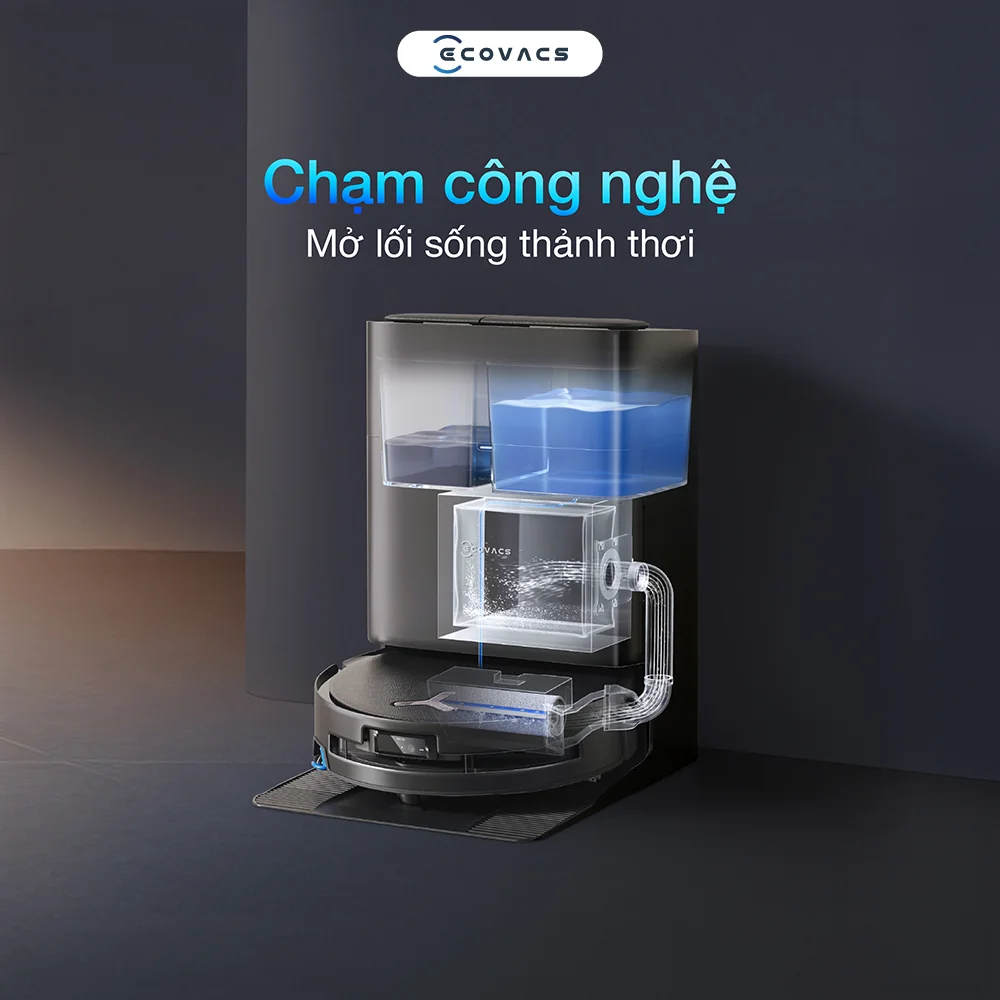 Robot hút bụi Ecovacs DEEBOT T80 OMNI - hình minh họa 5
