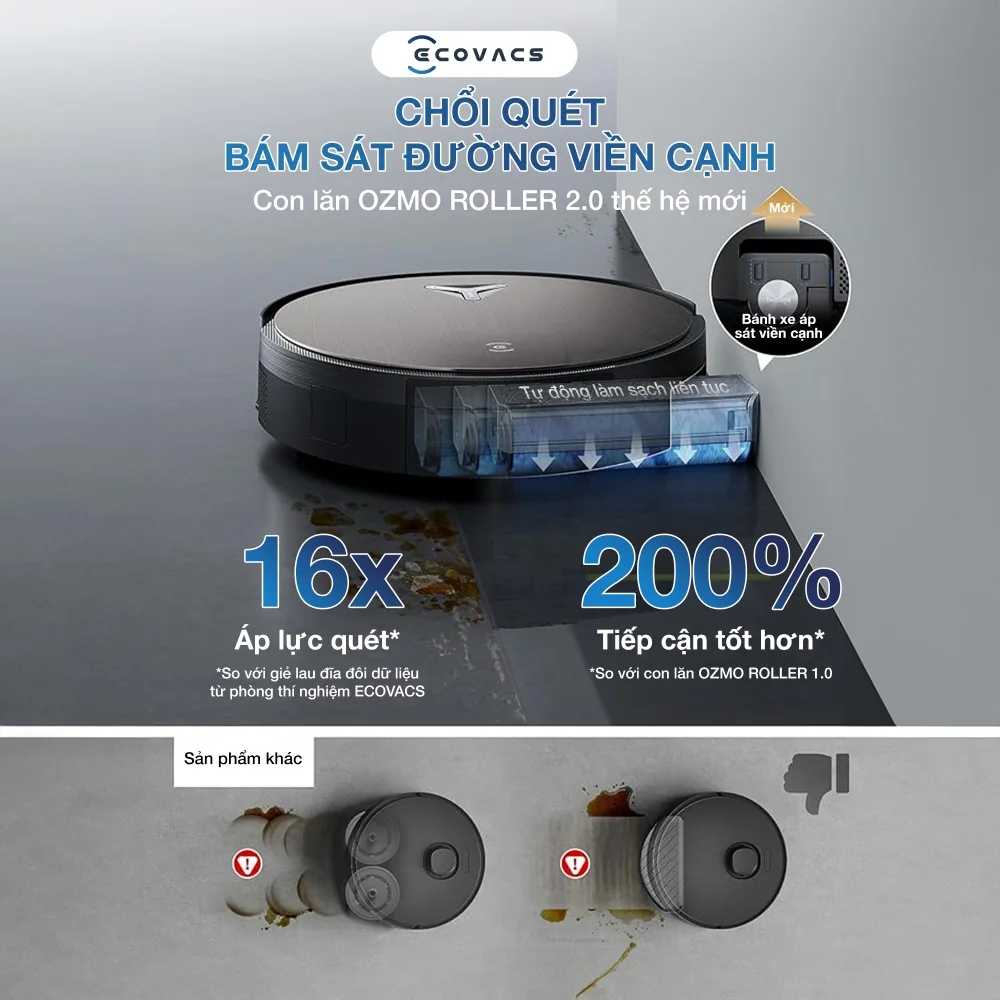 Robot hút bụi Ecovacs DEEBOT X11 OmniCyclone - hình minh họa 1