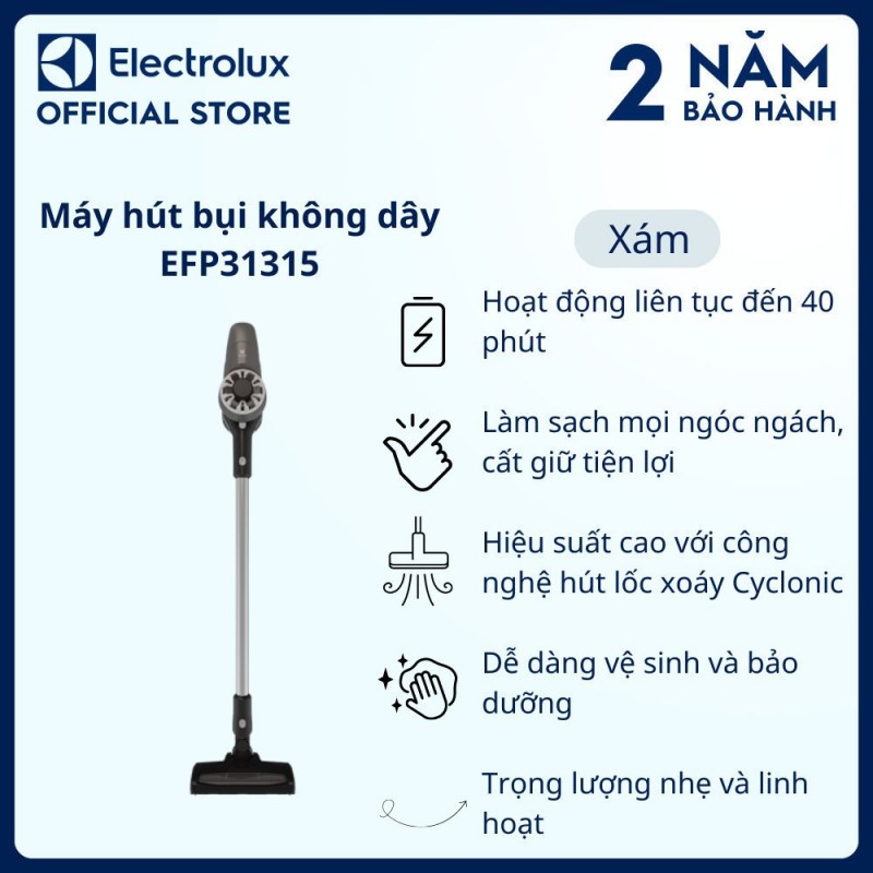Electrolux EFP31315 UltimateHome 300 màu xám