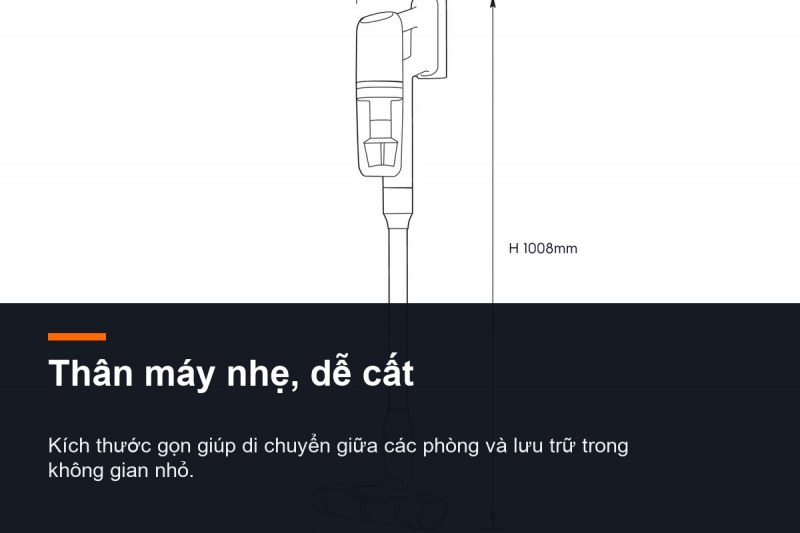 Electrolux UltimateHome 700 EFP71512 - 95 AW cần đi qua đầu PowerPro