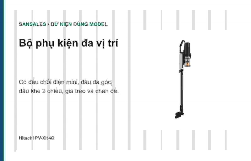 Hộp bụi và lọc Hitachi PV-XH4Q