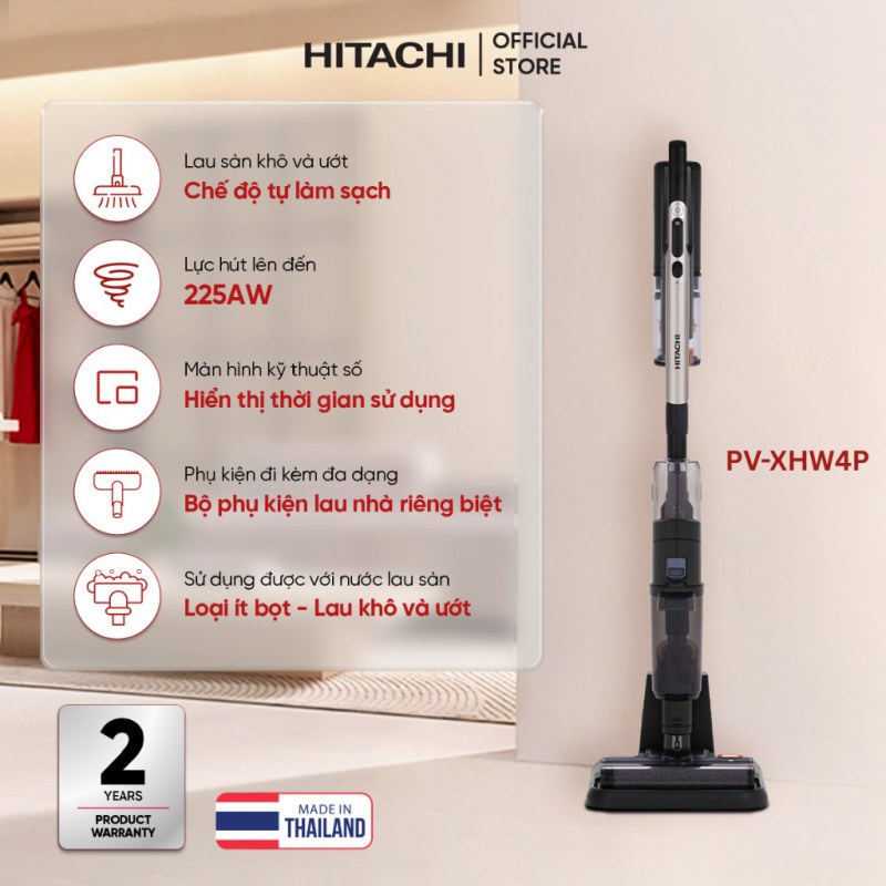 Hitachi PV-XHW4P - 225 AW và 550 W không thể đổi cho nhau