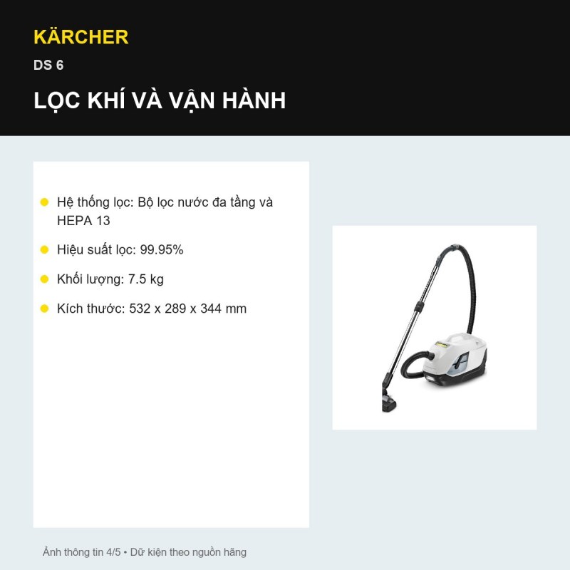 Hệ lọc nhiều cấp Kärcher DS 6