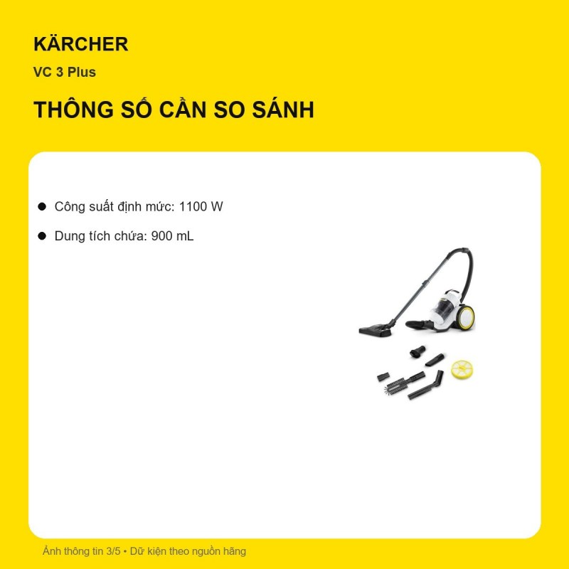 Công nghệ multi-cyclone Kärcher VC 3 Plus