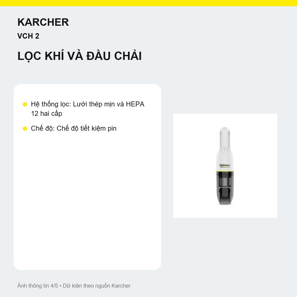 Hệ thống lọc Kärcher VCH 2