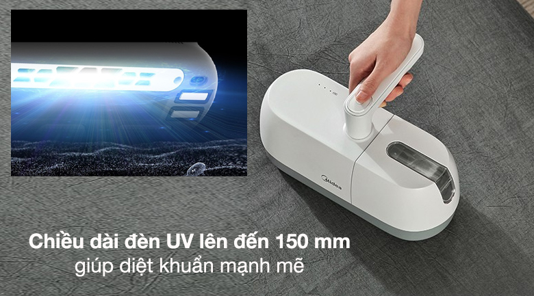 Midea MVC-BC5UV - MVC-BC5UV là máy chuyên cho bề mặt dệt, không phải máy hút cả nhà