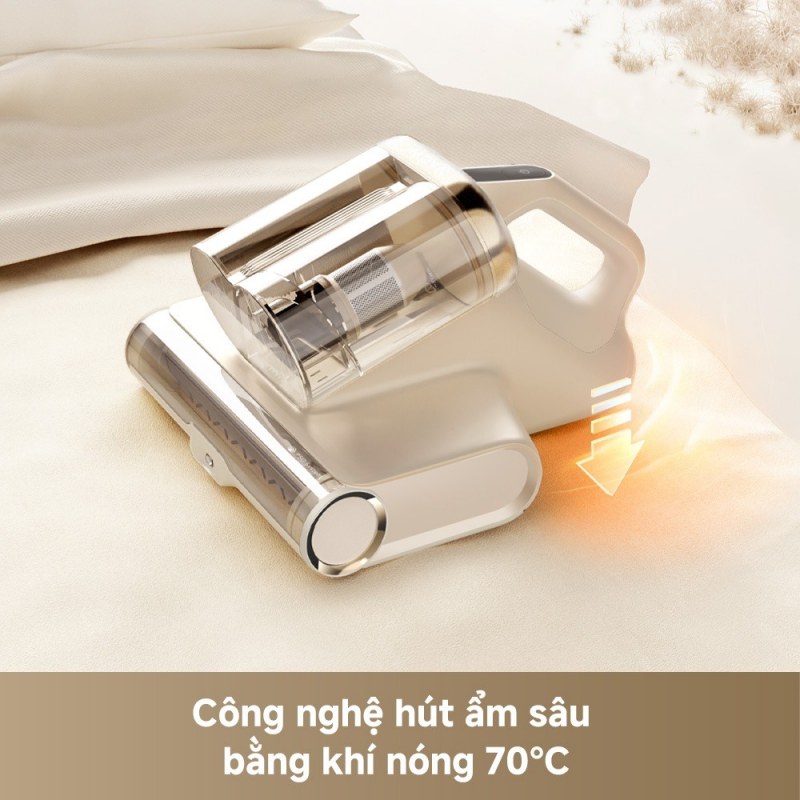 Ảnh tính năng khí nóng 70 độ C của MOVA D20