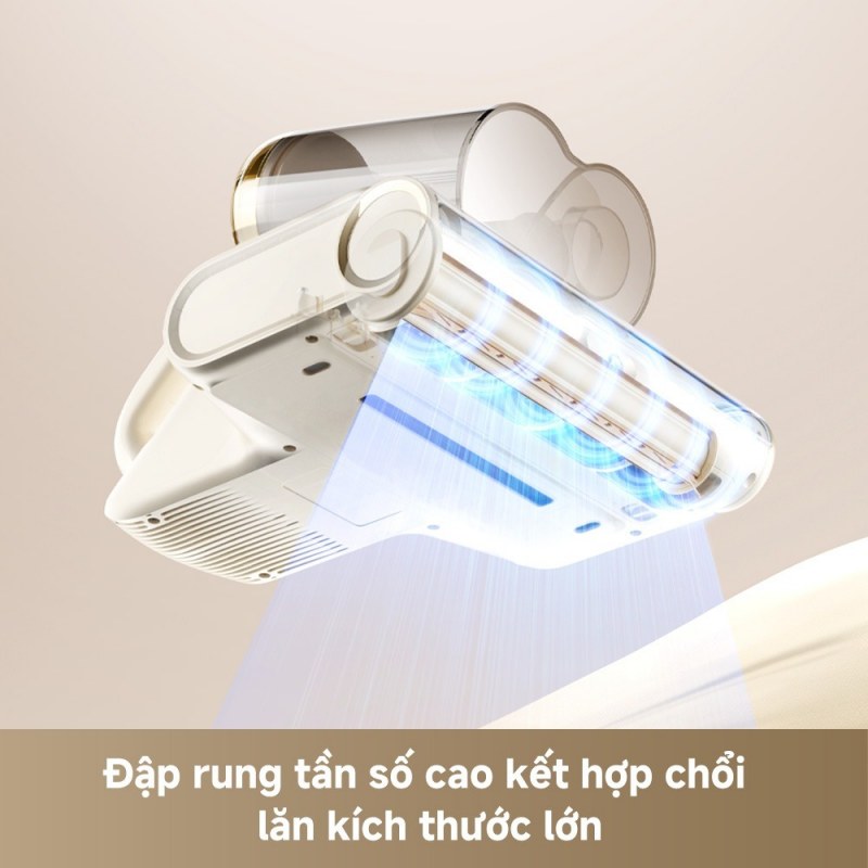 Minh họa cơ cấu vỗ đập và chổi lớn của MOVA D20