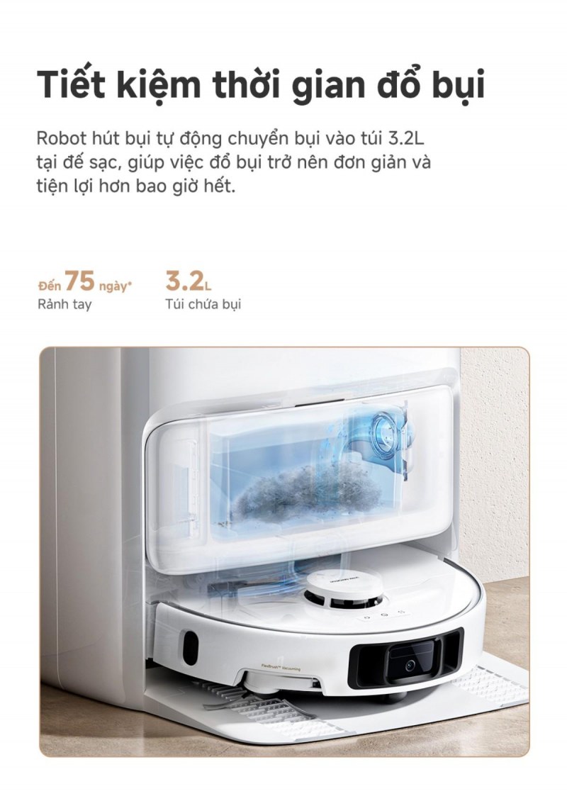 MOVA P50 Ultra minh họa tính năng 4