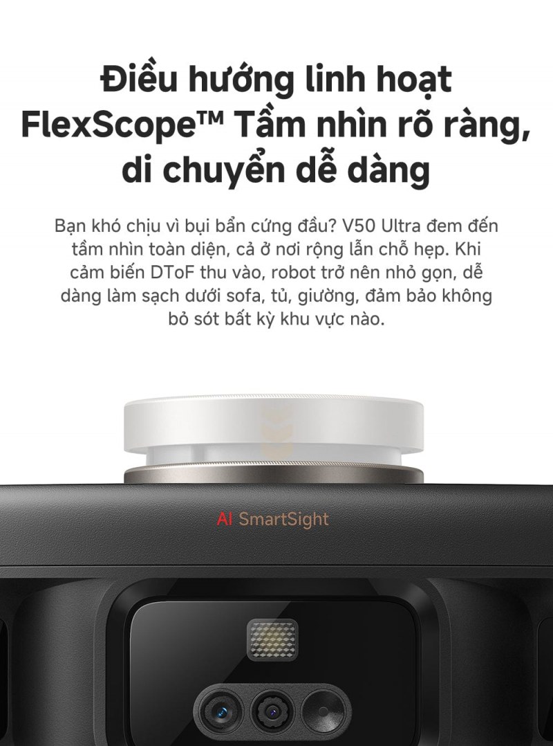 MOVA V50 Ultra minh họa tính năng 4