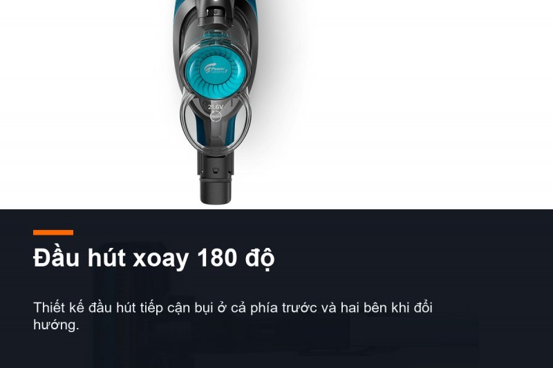 Philips SpeedPro Aqua FC6729/82 - Aqua thêm khăn ẩm vào đường hút khô