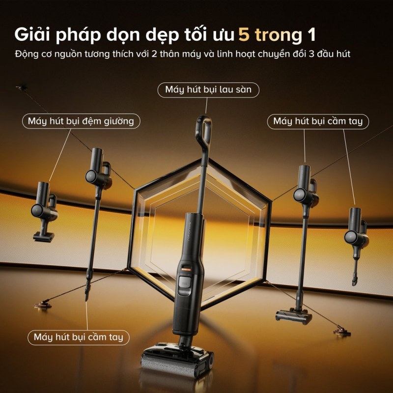 Roborock F25 ACE Combo - Một bộ nguồn, hai đường bẩn không được trộn lẫn