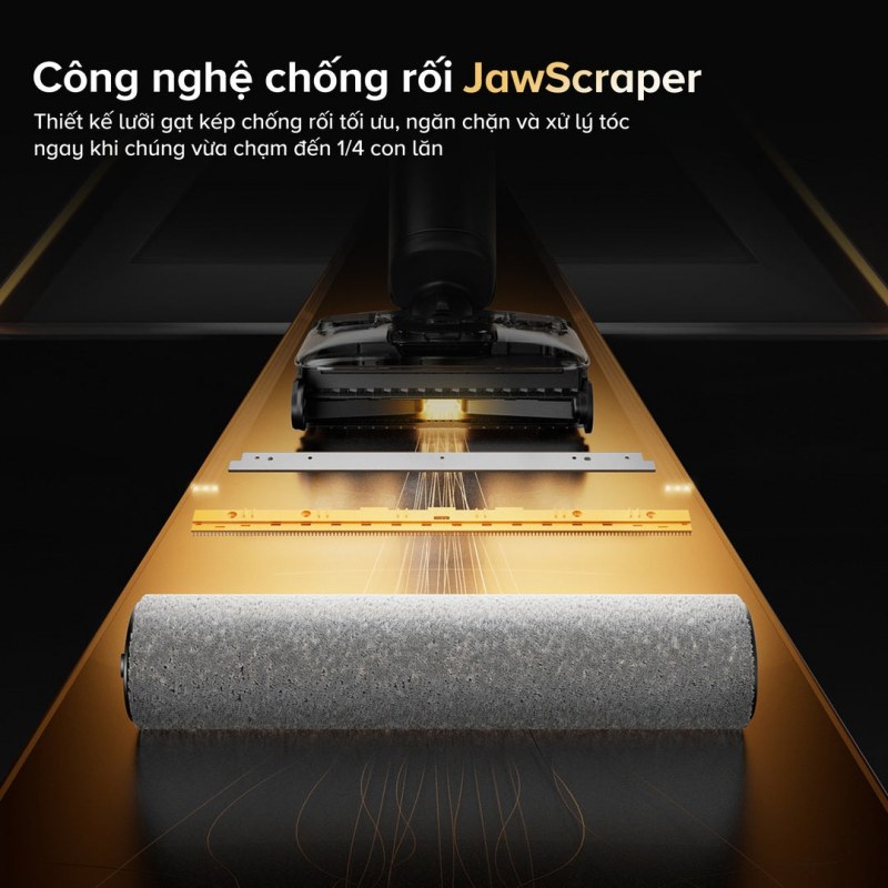 Roborock F25 ACE Combo - SlideTech 2.0 hỗ trợ thân lau 4,7 kg, không hỗ trợ mọi cấu hình