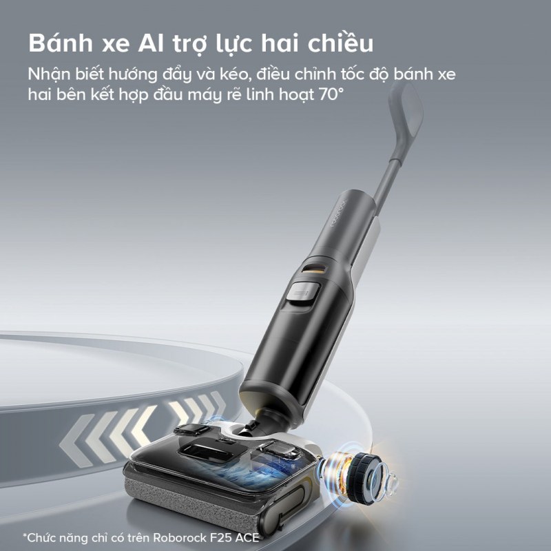 Roborock F25 ACE - 740 mL là dung tích bình sạch có bằng chứng nhất quán