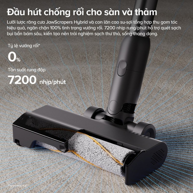 Roborock H60 Ultra - Đầu mini 6.000 nhịp/phút tạo lý do nâng cấp rõ nhất từ H60