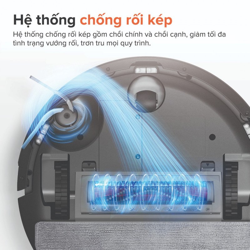 Roborock Q10 PF lập bản đồ nhiều tầng bằng LiDAR