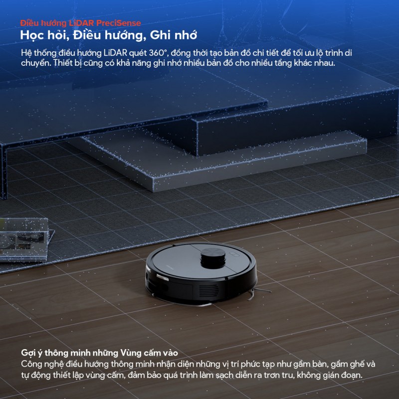 Roborock Q7 Pro Max trong căn hộ