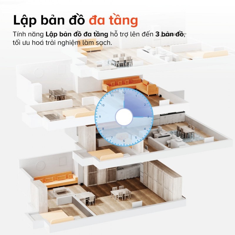 Tính năng 4 của Robot hút bụi Roborock Q7 TF