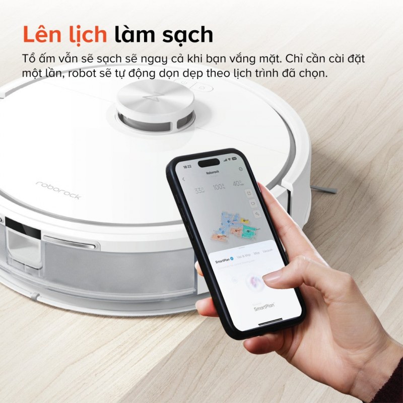 Tính năng 3 của Robot hút bụi Roborock Q7 TF