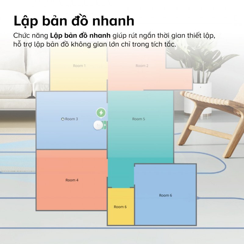 Tính năng 2 của Robot hút bụi Roborock Q7 TF