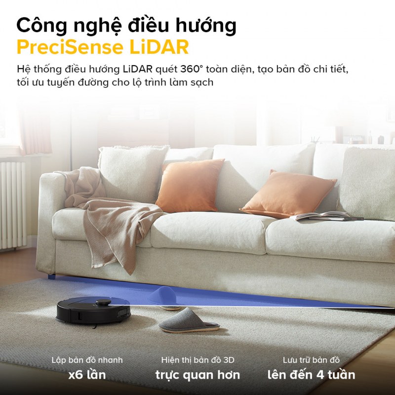 Tính năng 5 của Robot hút bụi Roborock QR 798