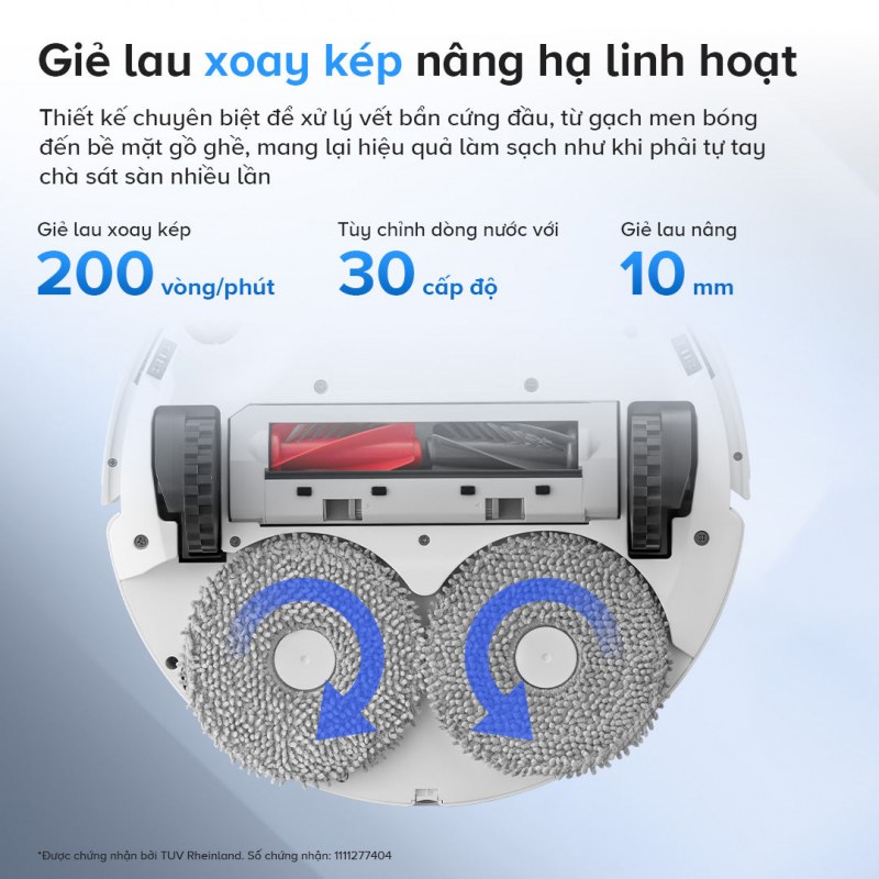 Tính năng 2 của Robot hút bụi Roborock Qrevo 5AE