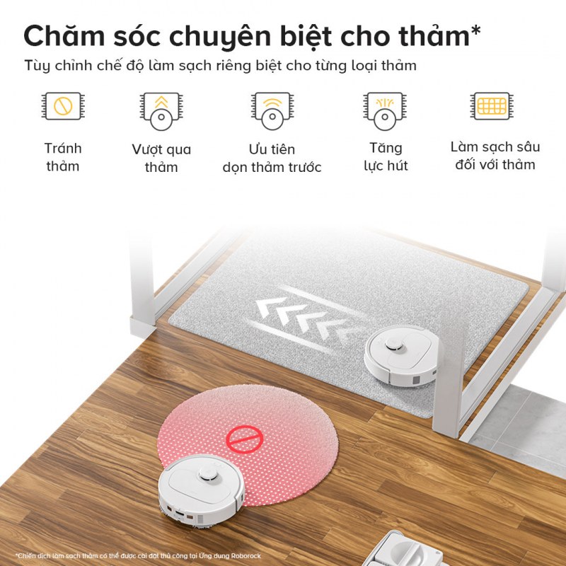 Tính năng 4 của Robot hút bụi Roborock Qrevo 5AE