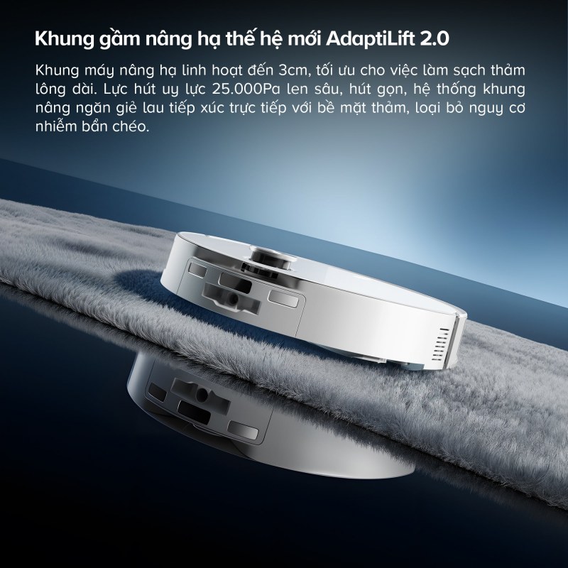 Tính năng 4 của Robot hút bụi Roborock Qrevo Curv 2 Pro