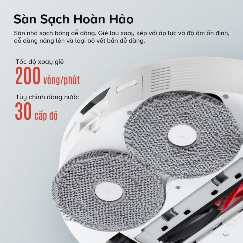 Tính năng 4 của Robot hút bụi Roborock Qrevo Curv