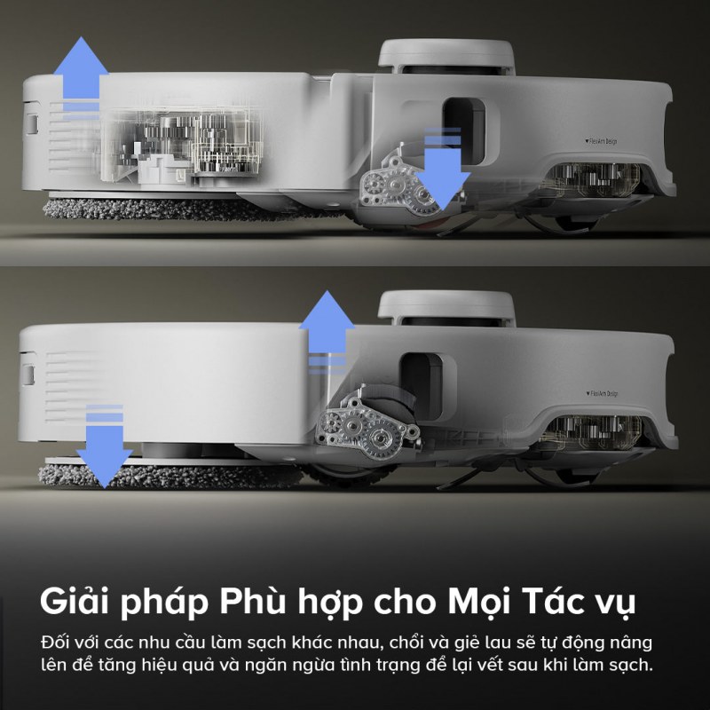 Tính năng 3 của Robot hút bụi Roborock Qrevo Curv