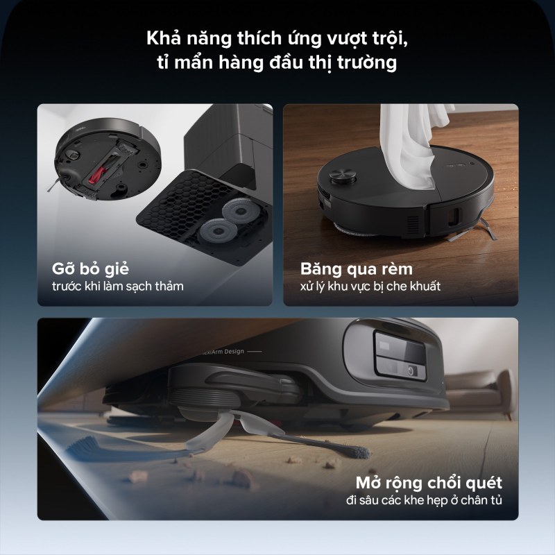 Tính năng 5 của Robot hút bụi Roborock Qrevo Edge 2