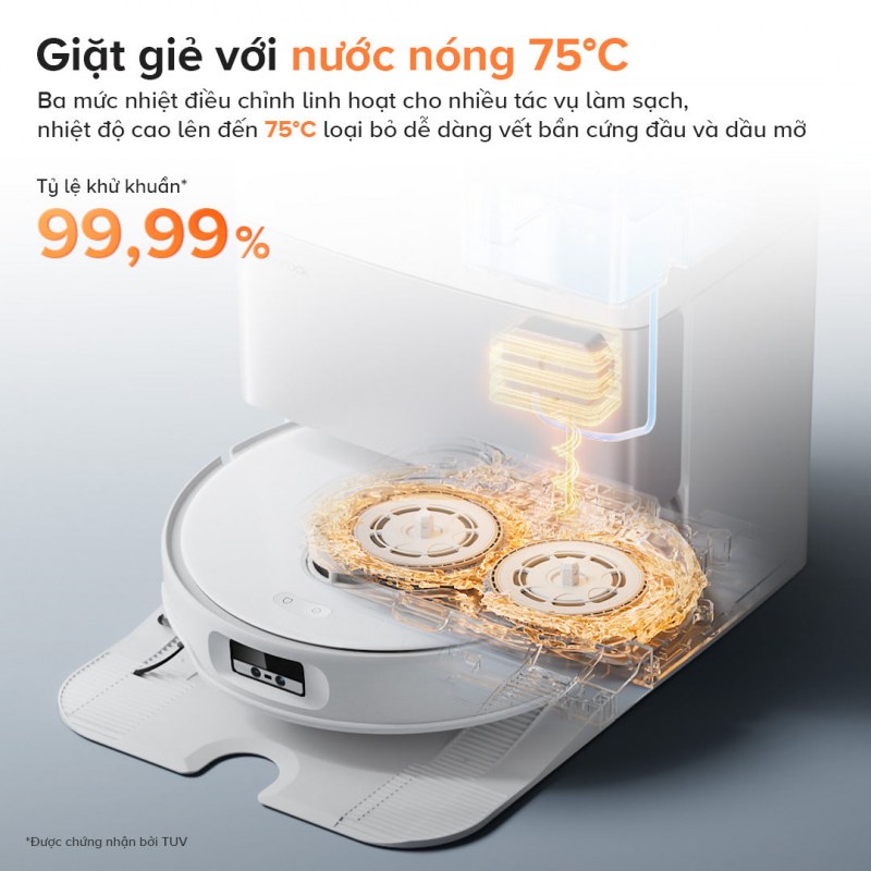 Tính năng 4 của Robot hút bụi Roborock Qrevo Edge 5V1