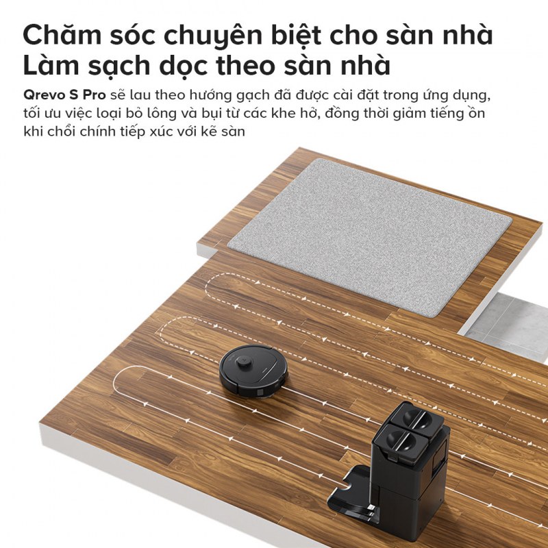 Tính năng 5 của Robot hút bụi Roborock Qrevo S Pro
