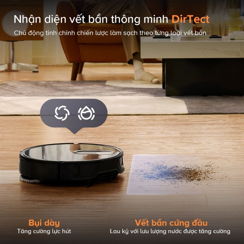Tính năng 4 của Robot hút bụi Roborock Qrevo Slim
