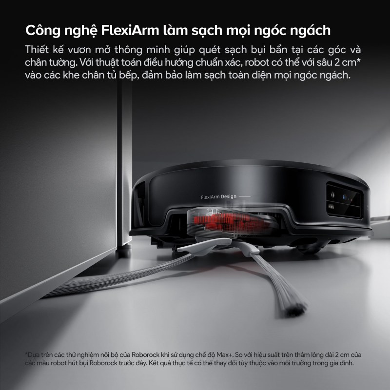 Tính năng 3 của Robot hút bụi Roborock Saros 20 Sonic