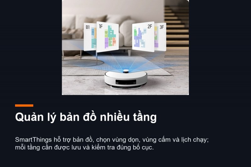 Quản lý bản đồ nhiều tầng cho Samsung VR7MD96514G/SV
