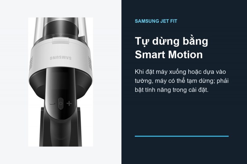 Samsung VS70H18GZG/SV - 180 W có điều kiện sáu phút ở chế độ Jet