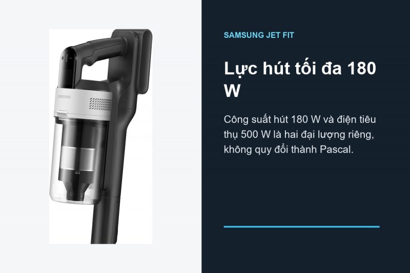 Samsung VS70H18GZG/SV - Smart Motion cắt một thao tác nhưng cần bật trước