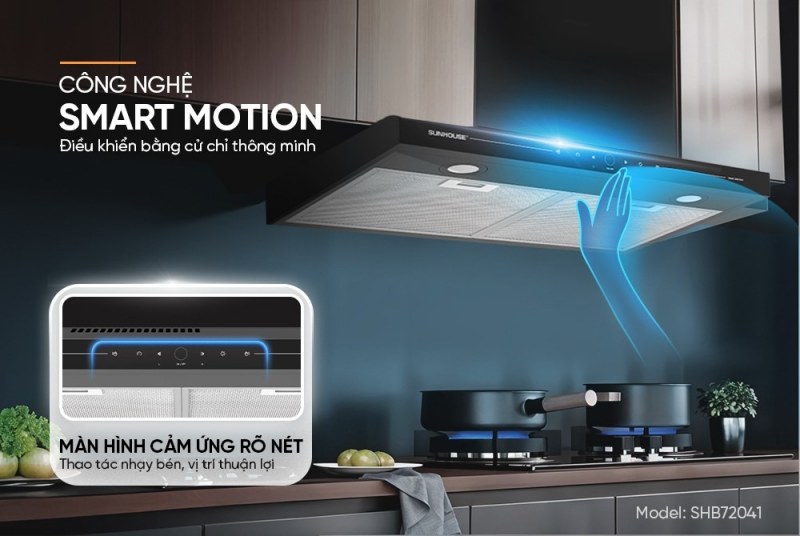 Điều khiển Smart Motion trên Sunhouse SHB72041