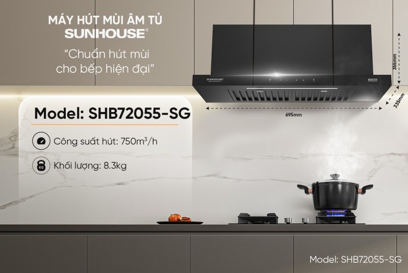 Tính năng Sunhouse SHB72055-SG 1