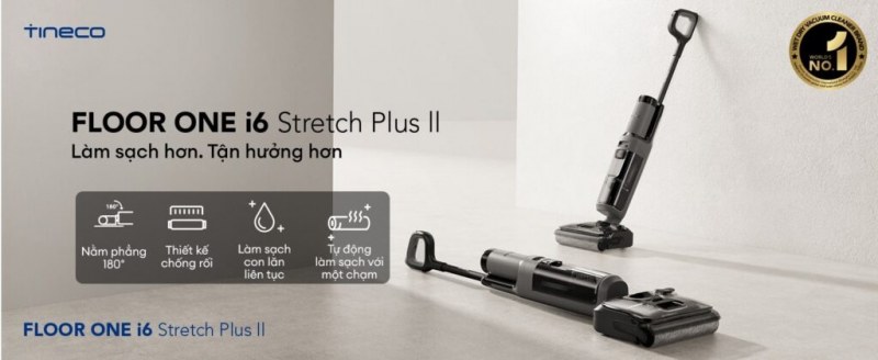 Bộ máy Tineco FLOOR ONE i6 Stretch Plus II