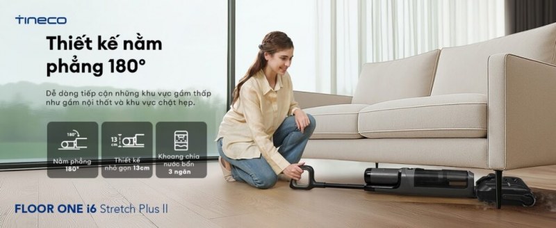 i6 Stretch Plus II ngả phẳng13cm