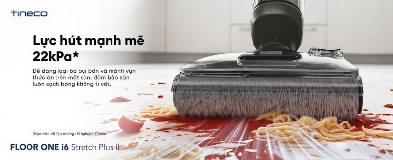 Lực hút22kPa của i6 Stretch Plus II