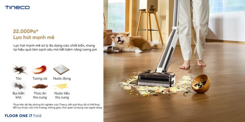 Minh họa thu gom bẩn với i7 Fold