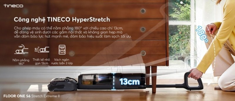 HyperStretch của S6 Stretch Extreme II với thân nằm phẳng cao 13 cm