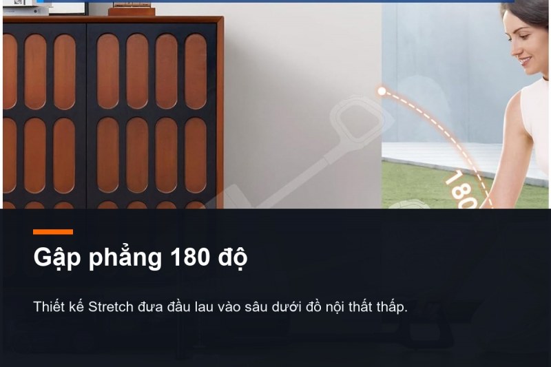 Tineco FLOOR ONE S7 Stretch Steam - 22 kPa đóng vai người thu hồi