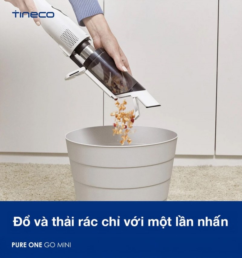 Cơ chế mở khoang đổ rác một nút trên Go Mini