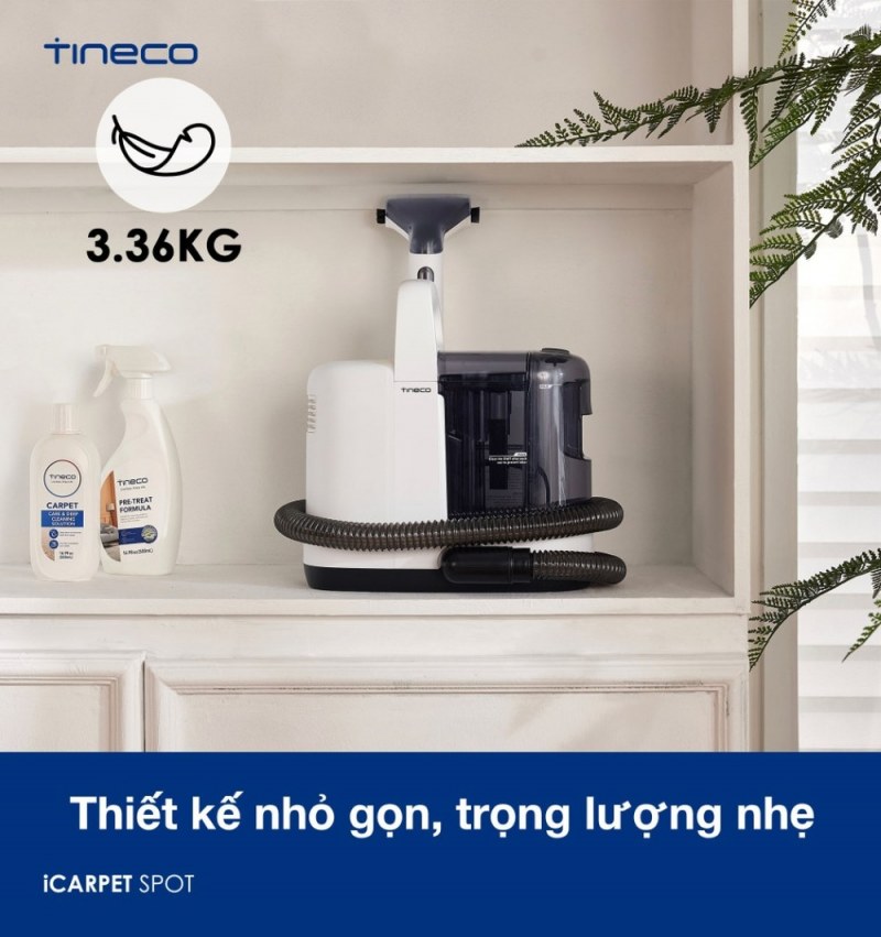 Thân iCarpet Spot và bộ dung dịch kèm theo