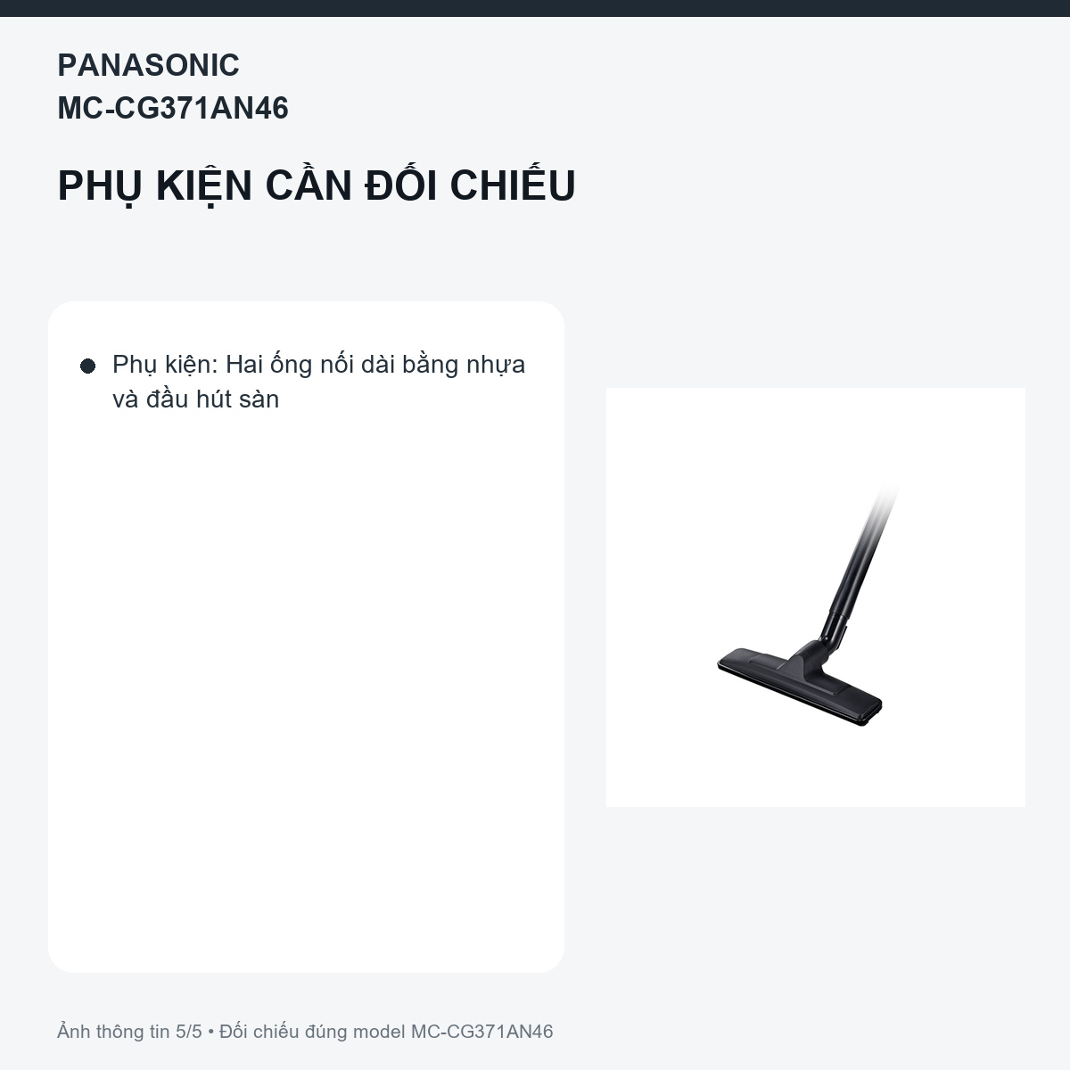 Panasonic MC-CG371AN46 - HEPA hữu ích nhưng vẫn cần một chuỗi kín